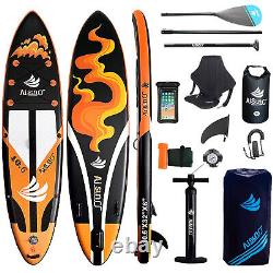 Aisunss 10'6'' Inflatable Stand Up Paddle Board Sup Surfing Accessories seat