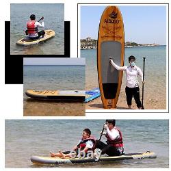 Aisunss inflatable stand up paddle board sup surfboard longboard 10'6'' foldable