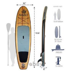 Aisunss new 10'6'' Inflatable Stand Up Paddle Board Sup surfing Accessories