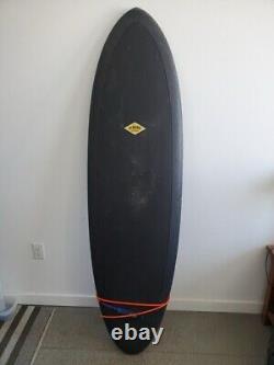 Almond Surfboards 6'4 R-Series Pleasant Pheasant Black, Used