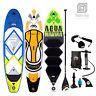 Aqua Marina Inflatable Stand Up Paddle Board Bundle For Paddling And Surfing