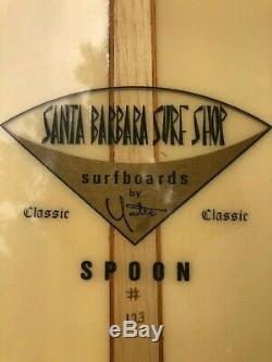 Authentic Collectable Surfboard Yater Spoon Numbered and Signed