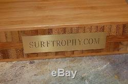 Awesome 1946 Convertible Ford Sportsman Woody Lamp Wood Surfboards Bamboo Base