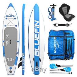 BLUEFIN Inflatable SUP 108 Stand Up Paddle Board/Kayak iSUP + Go Pro Holder