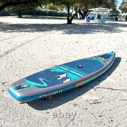 BODY GLOVE Paddle Board, Performer 11' Inflatable SUP, Stand Up Paddleboard Wide