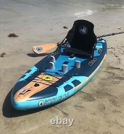BODY GLOVE Paddleboard Inflatable Hybrid Kayak & SUP Stand Up Paddle Board Surf