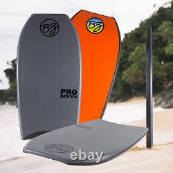 BZ Pro 42 Bodyboard Crescent Tail Body Board for Beach Surfing