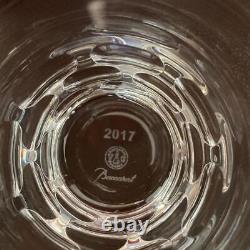 Baccarat Rock Glass Pair Lucia 2017