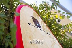 Bamboo Paddle Board sup stand up paddleboard (real bamboo) Antidote Paddle