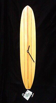 Big Kahooona World's Best Wood Surfboard Clock