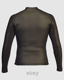 Billabong 2mm Revolution Front Zip Wetsuit Jacket for Men size small S