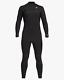 Billabong Men's 4/3mm Furnace Chest Zip Full Wetsuit, Black