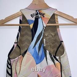 Billabong Sleeveless Women's Neoprene Wet Suit Size 4 Zip Front 2 MM Surf Capsul