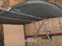 Bimini shade mounts on Wakeboard Tower canopy boat wake board surf knee canopy