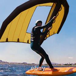 Black Handheld Inflatable Surfing Wing Light-weight Wind Kite Water Sports