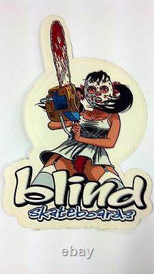 Blind Skateboards, Cool Sticker, Chainsaw, Ski Mask, Killer Girl, Red Panties