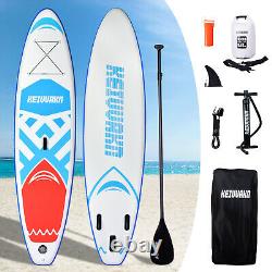Blue & Orange Inflatable Stand Up Paddle Boards 10'6''x33''x6'' Wide SUP Design