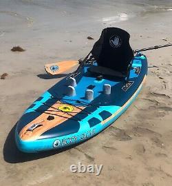 Body Glove Hybrid Fishing Kayak and SUP Stand Up Paddle Board Combo