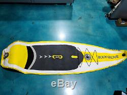 Body Glove Performer 11 Inflatable Standup Paddle Board YellowithWhite