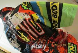 Body Glove Vintage Hawaiian shirt withNO OPPRESSION Surf Graphic & Logo S/S in XL