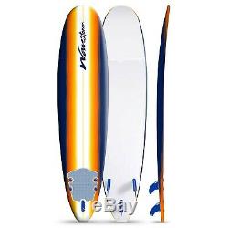 Brand New Wavestorm 8' Surfboard, Sunburst Graphic