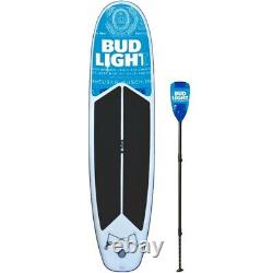 Bud Light Premium Inflatable Stand Up Paddle Board/Surfboard 10' 6 x 30 x 6
