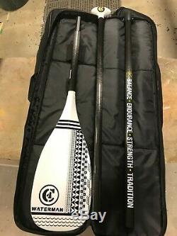 C4 Waterman Ajdustable 3-PC Stand Up Paddle Board Paddle SUP iSUP Demo