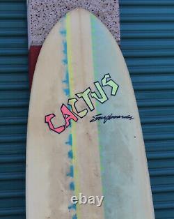 Cactus Surfboards Surfboard Surf Board Surfing Interglass Oscar Badillo 7'6