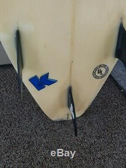 Channel Island / Al Merrick VIntage Surfboard glassed skegs Kelly Slater Model