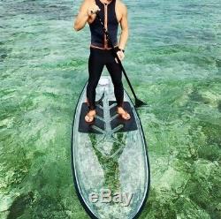 Clear Polycarbonate stand up paddle board