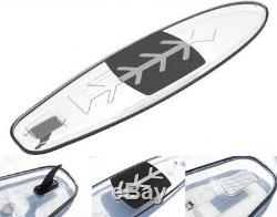 Clear Polycarbonate stand up paddle board