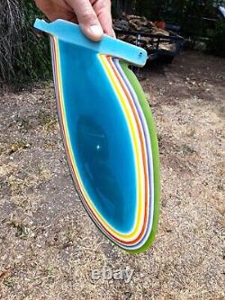 Colorful Surfboard Fin