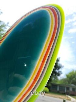 Colorful Surfboard Fin