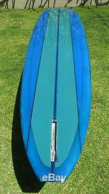 Colorful, vintage 1960s Greg Noll Surfboard 9'-10
