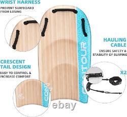 Contour Surf Duoslider 45'' Body Board Bodyboards with Handles Surfboards