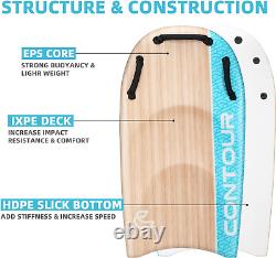 Contour Surf Duoslider 45'' Body Board Bodyboards with Handles Surfboards