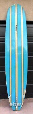 Custom Kennedy Long Board Surfboard 9'8 -Tri fin, Triple Stringer
