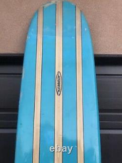 Custom Kennedy Long Board Surfboard 9'8 -Tri fin, Triple Stringer