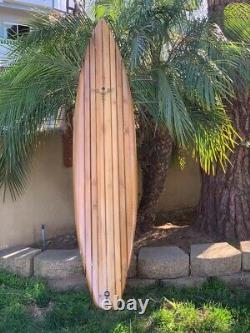 Custom Wood Chambered 7'4 Surfboard