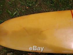 Dale Velzy 9'5 Long Board Surfboard from the 1960's Vintage