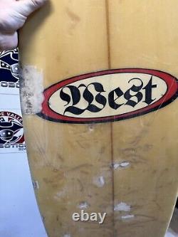 Dan West surf board