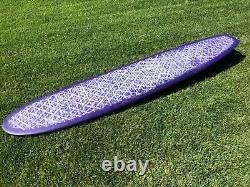 Deep Purple Longboard Surfboard 9'4