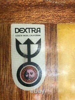 Dextra Vintage (early 60's) Longboard Surfboard 9'8 # 7821 LOCAL PICKUP ONLY