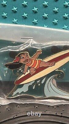 Disney Auctions Da Lilo Surfing In Hawaii Water Sports Ltd Ed 100 Pin 40101