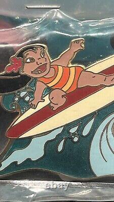 Disney Auctions Da Lilo Surfing In Hawaii Water Sports Ltd Ed 100 Pin 40101