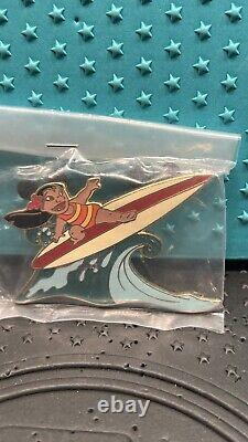 Disney Auctions Da Lilo Surfing In Hawaii Water Sports Ltd Ed 100 Pin 40101