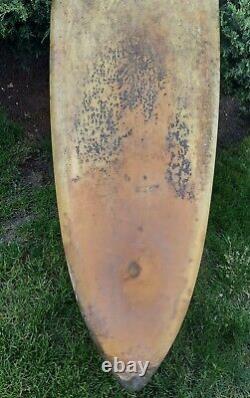 EXTREMELY RARE! Vintage GREG NOLL Surfboard FAIN's FORMULA I, 7' 2, surf board