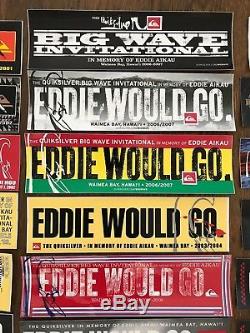 Eddie Would Go Sticker Collection VERY RARE Quiksilver Lot of 46