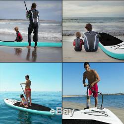 Ediors Inflatable SUP Stand Up Paddle Board, Paddle, Pump & Carry Bag 300cmx83cm