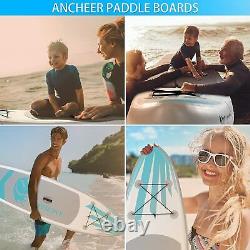Extra Wide Inflatable Stand Up Paddle Board SUP Surfing 10ft Paddleboard Fast US